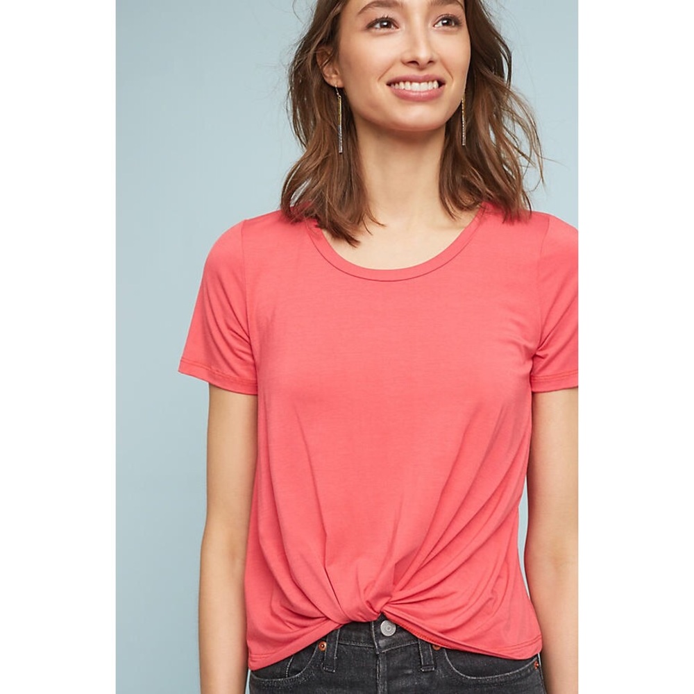 Anthropologie Twist Tie Top